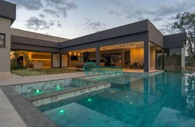 Casa com 5 dormitórios, 455 m² - venda por r$ 6.500.000,00 ou aluguel por r$ 36.266,64/mês - condomínio vila arcádia - lagoa santa/mg