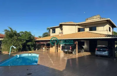 Casa com 6 dormitórios à venda, 402 m² por r$ 1.500.000,00 - lagoa mansões - lagoa santa/mg