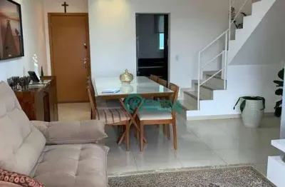 Cobertura com 3 dormitórios à venda, 200 m² por r$ 1.090.000,00 - lundcea - lagoa santa/mg