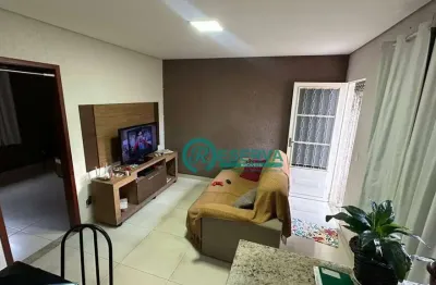 Casa em lagoa santa, com 2 dormitórios à venda, 41 m² por r$ 279.000 - vila rica - lagoa santa/mg