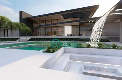 Casa com 6 dormitórios à venda, 1000 m² por r$ 18.000.000,00 - condomínio estância das amendoeiras - lagoa santa/mg