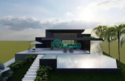Casa com 4 dormitórios à venda, 400 m² por r$ 7.490.000,00 - condomínio condados da lagoa - lagoa santa/mg