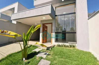Casa com 3 dormitórios à venda, 116 m² por r$ 749.000,00 - villa paradiso - lagoa santa/mg
