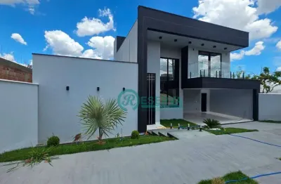 Casa com 4 dormitórios à venda, 196 m² por r$ 1.500.000,00 - condomínio parque dos buritis - lagoa santa/mg