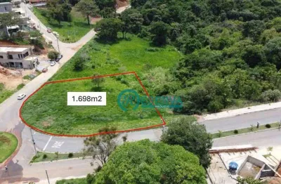 Terreno à venda, 1698 m² por r$ 660.000,00 - condomínio gran royalle - lagoa santa/mg