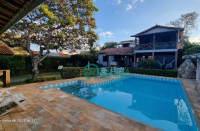 Casa com 5 dormitórios à venda, 297 m² por r$ 2.500.000,00 - condomínio vivendas - lagoa santa/mg
