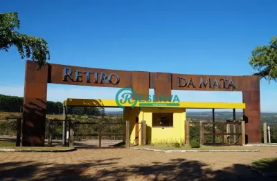 Terreno à venda, 1073 m² por r$ 120.000,00 - condomínio retiro da mata - jequitibá/mg