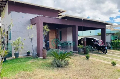 Casa com 3 dormitórios à venda, 169 m² por r$ 1.200.000,00 - condomínio virgínia - lagoa santa/mg