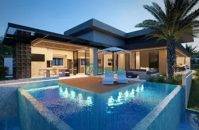 Casa com 4 dormitórios à venda, 295 m² por r$ 4.500.000,00 - condomínio victória golf residence - lagoa santa/mg