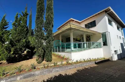 Casa com 5 dormitórios à venda, 603 m² por r$ 4.700.000,00 - condomínio jardins da lagoa - lagoa santa/mg