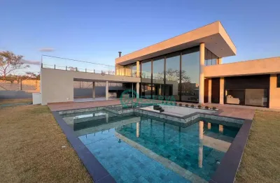 Casa com 5 dormitórios à venda, 446 m² por r$ 3.950.000 - condomínio gran royalle - lagoa santa/mg