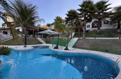 Casa com 4 dormitórios à venda, 928 m² por r$ 13.000.000,00 - condomínio estância das amendoeiras - lagoa santa/mg