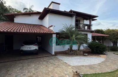 Casa com 6 dormitórios à venda, 417 m² por r$ 2.890.000,00 - praia angélica - lagoa santa/mg