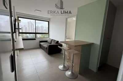 Apartamento para venda em boa viagem, com 2 quartos, 28m², mobiliado e equipado
