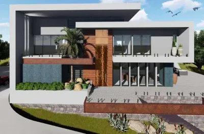 Casa com 4 quartos em construção em condomínio no quebra frascos, teresópolis.
