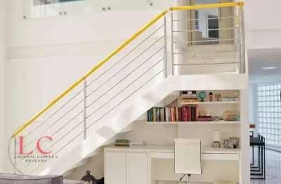Apartamento duplex loft tribeca à venda na vila andrade-morumbi, 2 suites, 2 vagas - 188m2.