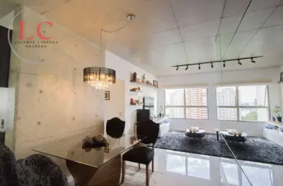 Apartamento com 1 suite à venda, 70 m² por r$ 700.000 - jardim fonte do morumbi - panamby