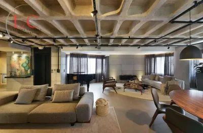 Espetacular apartamento com 2 suites  à venda, 210 m² por r$ 3.200.000 - vila andrade -  morumbi