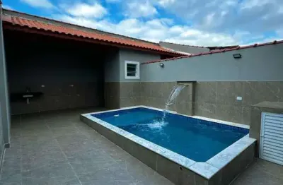 Casa à venda em balneário anchieta, mongaguá/sp: 3 dorms, 160m² r$ 489.000