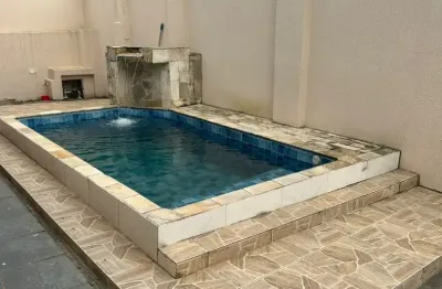 Casa a venda, lado praia, 3 dorm em jardim praia grande, mongaguá/sp