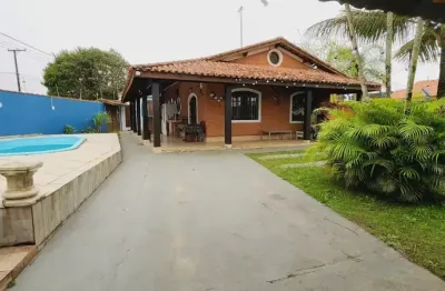 Casa à venda em balneário tupy, itanhaém: 4 dorms, 444m², r$530mil