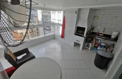 Apartamento frente ao mar a venda,  87 metros, com 2 quartos em jardim caiahu - mongaguá - sp