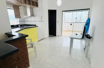 Apartamento cobertura duplex à venda na cidade ocian, praia grande, 119m², 2 suítes