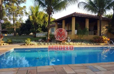 Chácara com 5 dormitórios à venda, 11000 m² por r$ 1.600.000,00 - alpes das águas - são pedro/sp