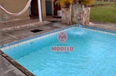 Chácara com 2 dormitórios à venda, 2000 m² por r$ 505.000,00 - serra azul ii - charqueada/sp