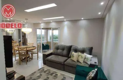 Apartamento com 3 dormitórios à venda, 80 m² por r$ 530.000,00 - parque santa cecília - piracicaba/sp