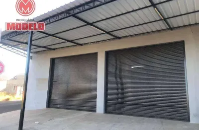 Barracão para alugar, 300 m² por r$ 5.500,00/mês - jardim são mateus - piracicaba/sp