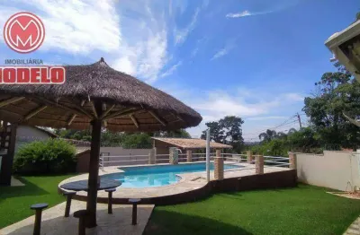 Chácara com 4 dormitórios à venda, 1024 m² por r$ 950.000.000,00 - estância lago azul (ártemis) - piracicaba/sp