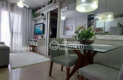 Apartamento com 2 dormitórios à venda, 45 m² por r$ 235.000 - jardim são francisco - piracicaba/sp