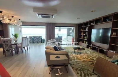 Apartamento com 4 dormitórios à venda, 281 m² por r$ 12.000.000 - riviera de são lourenço - bertioga/sp
