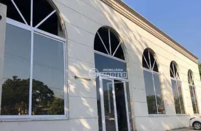 Salão para alugar, 250 m² por r$ 15.000,00/mês - vila areião - piracicaba/sp