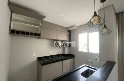 Apartamento com 2 dormitórios à venda, 45 m² por r$ 190.000,00 - dois córregos - piracicaba/sp