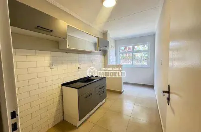 Apartamento com 2 dormitórios à venda, 53 m² por r$ 190.000,00 - jupiá - piracicaba/sp