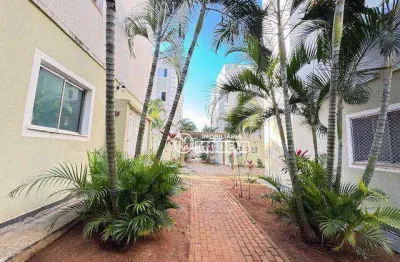 Apartamento com 2 dormitórios à venda, 47 m² por r$ 149.900 - dois córregos - piracicaba/sp