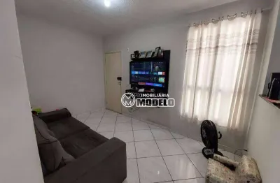 Apartamento com 2 dormitórios à venda, 46 m² por r$ 170.000,00 - santa terezinha - piracicaba/sp