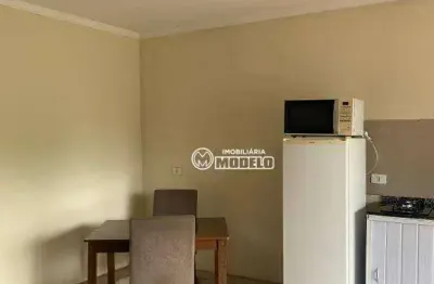 Kitnet com 1 dormitório para alugar, 32 m² por r$ 1.320/mês - jardim algodoal - piracicaba/sp