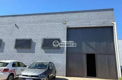 Barracão para alugar, 300 m² por r$ 6.200,00/mês - são vicente - piracicaba/sp