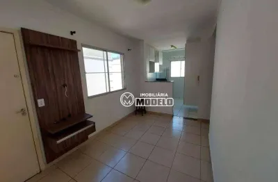 Apartamento com 2 dormitórios à venda, 46 m² por r$ 150.000,00 - dois córregos - piracicaba/sp
