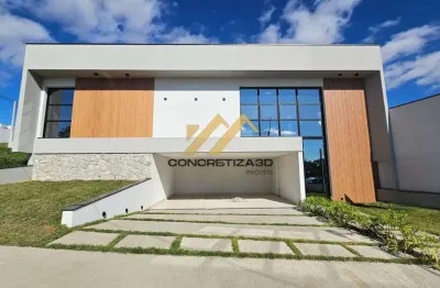 Casa à venda em indaiatuba, condomínio gran reserve, com 3 suítes, com 228 m², park gran reserve