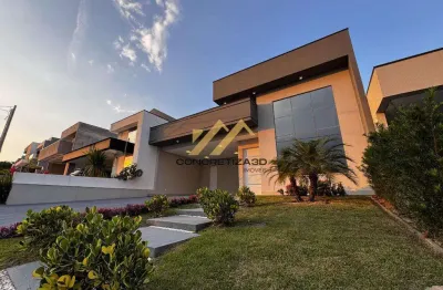 Casa à venda em indaiatuba, condomínio evidências, com 3 suítes, com 205 m²