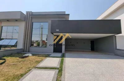 Casa à venda em indaiatuba, jardins di roma, com 3 suítes, com 168.52 m², condomínio jardins di roma
