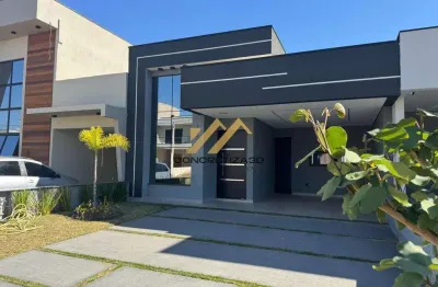 Casa à venda em indaiatuba, loteamento park gran reserve, com 3 suítes, com 135 m²