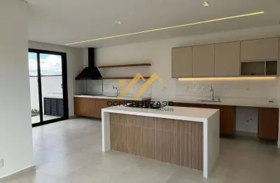 Sobrado à venda em indaiatuba, condomínio park gran reserve, com 3 suítes, com 224 m²