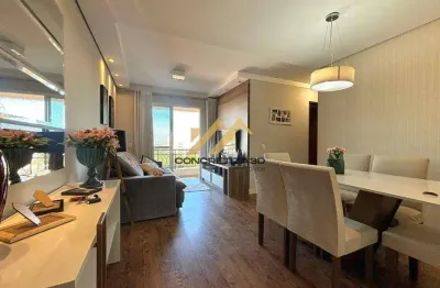 Apartamento com 3 quartos sendo 1 suíte à venda, 110 m² - edifício london place - indaiatuba/sp