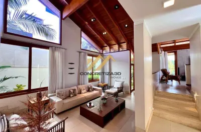 Sobrado à venda em indaiatuba, jardim vila paradiso, com 3 suítes, com 337 m²