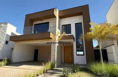 Casa moderna com 3 suítes, 236 m² - condomínio central parque - indaiatuba/sp